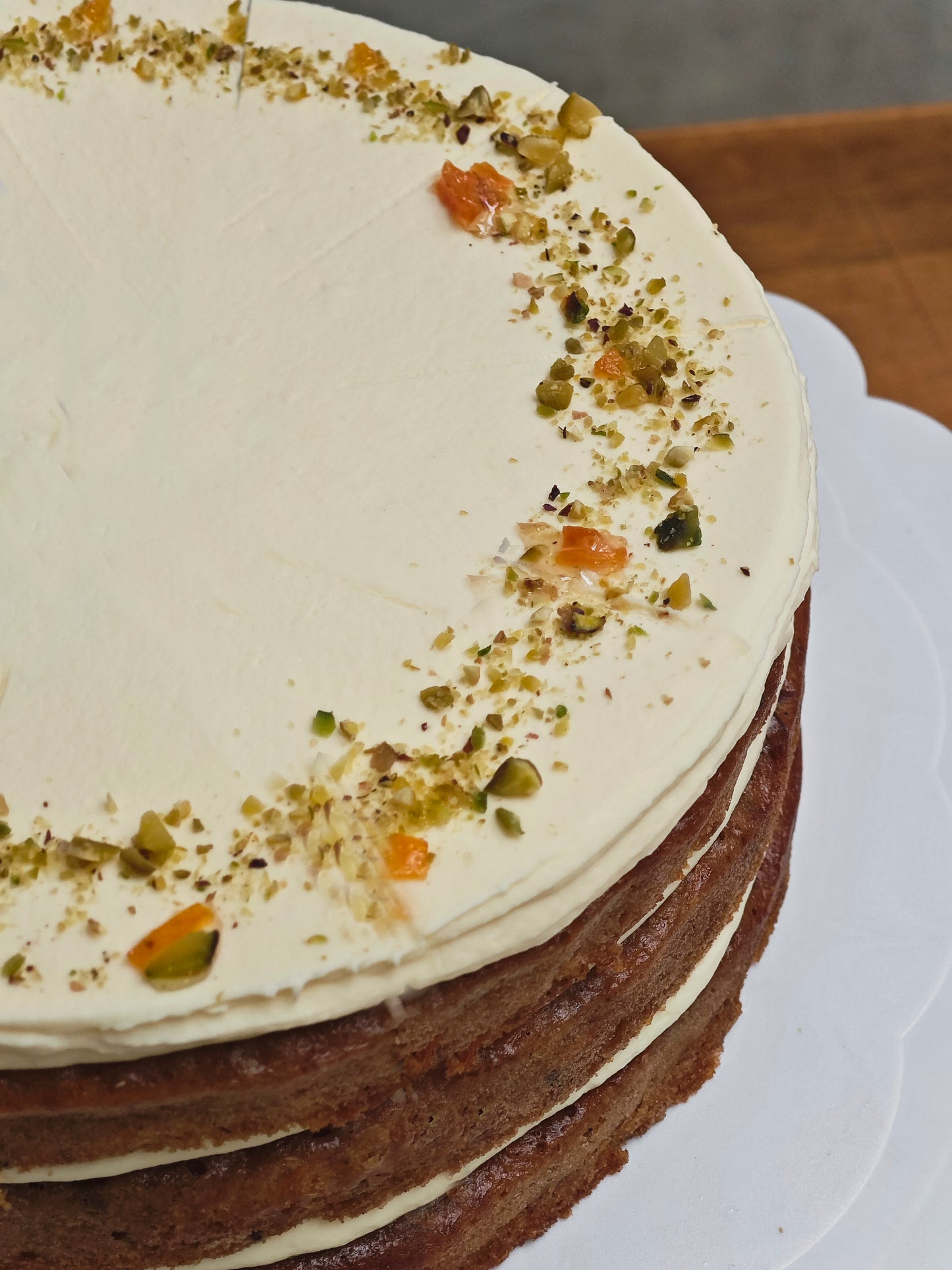 Golden Harvest Carrot Cake